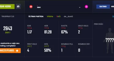 Conta Prime CS2 STEAM + Level 20Gc Gamersclub