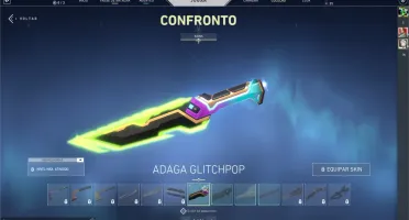 Conta Valorant com 480 reais gastos em skin
