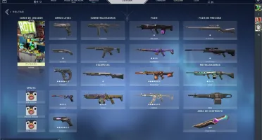 Conta Valorant com 480 reais gastos em skin