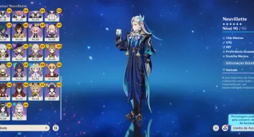 AR 57 24 personagens t5 +14 armas t5 - Genshin Impact