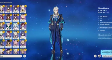 AR 57 24 personagens t5 +14 armas t5 - Genshin Impact