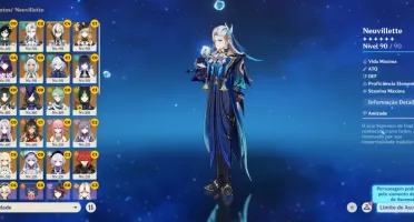 AR 57 24 personagens t5 +14 armas t5 - Genshin Impact
