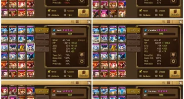 Conta SW 33 nat5 e 141 6 estrelas