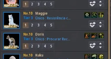 Conta Lendária BDO Lahn 60, Mistica 61