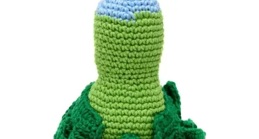 Papagaio Médio em Amigurumi