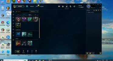 Conta League of Legends Platina sesson Passada