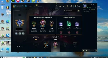 Conta League of Legends Platina sesson Passada