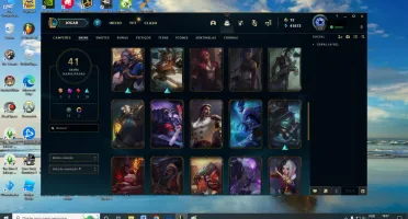 Conta League of Legends Platina sesson Passada