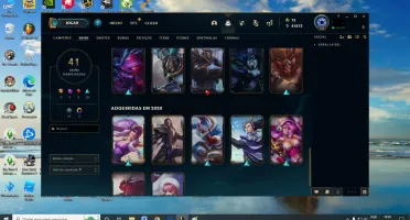 Conta League of Legends Platina sesson Passada