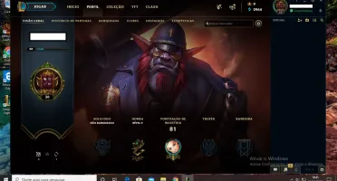 CONTA UNRANKED 23 CHAMPZ 3 SKINS!