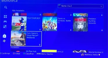 Conta psn com 13 jogos com fifa 22