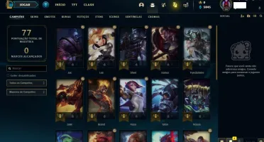 CONTA LOL UNRANKED - LVL 30