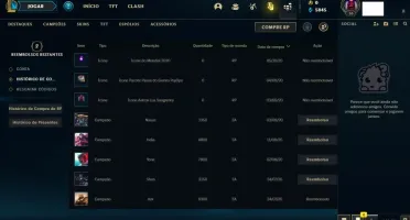 CONTA LOL UNRANKED - LVL 30