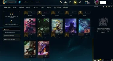 CONTA LOL UNRANKED - LVL 30