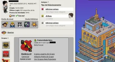 conta habbo 2009 muitos itens , cambios etc...