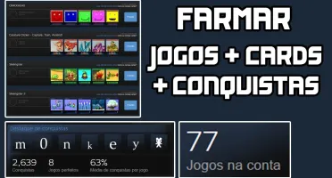 [STEAM] CONQUISTAS EM TODOS JOGOS [2025]