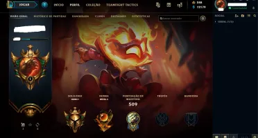 CONTA DE LEAGUE OF LEGENDS BARATISSIMA PRA VENDER RÁPIDO