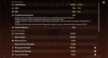 AR48 - Zhongli + Diluc + Venti + Atlas + Arma Passe e outros