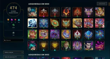 Conta League Of Legends - Nível 707, 913 Skins