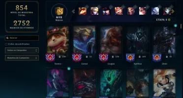 Conta League Of Legends - Nível 707, 913 Skins