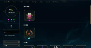 Conta league of Legends +150 skins