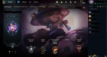 Conta TOP 81 skins ...