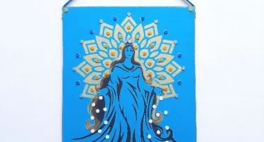 Quadro Mandala Iemanjá G