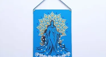 Quadro Mandala Iemanjá G