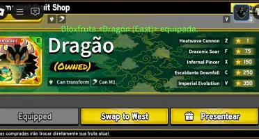 Conta com dragon perm e notificador de fruta