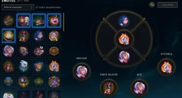 CONTA LEAGUE OF LEGENDS (ELO PLAT, 10 SKINS, 40 CHAMPS)