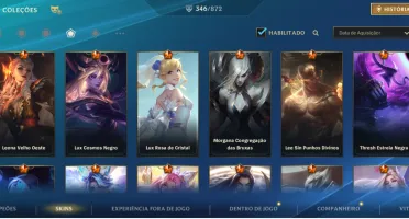 Wild rift 🔥346 skins, 8 mÃticas, 35 lendárias, 200 épica