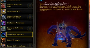 Conta World of Warcraft desde 2011 370+monts,18k+coquistas