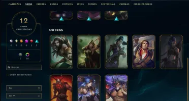 Esmeralda 4 com 45 Champs e 12 Skins
