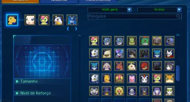Conta forte com potencial LA-Omega