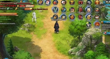 CONTA DE NARUTO ONLINE 195K E 220K
