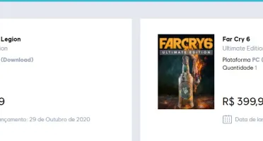 CONTA UBISOFT COM WDL E FAR CRY 6 ULTIMATE EDITION