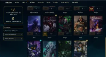 Conta Diamante 4 Lol Smurf