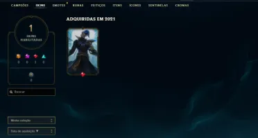 Conta Diamante 4 Lol Smurf