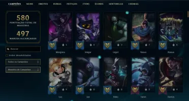 Fullacesso - Conta De 2016 - 107 Skins - Level 393 - 165 Cam