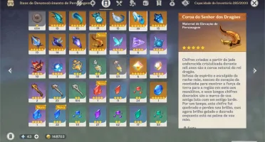 AR56 F2P: XIAO HUTAO EULA VENTI ZHONGLI QIQI + 4 ARMAS 5*