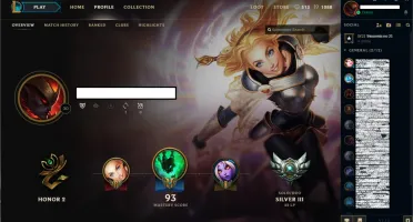 Conta League of Legends lvl 30 com skin Vayne Ladra de Almas