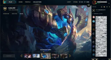 Conta League of Legends lvl 30 com skin Vayne Ladra de Almas
