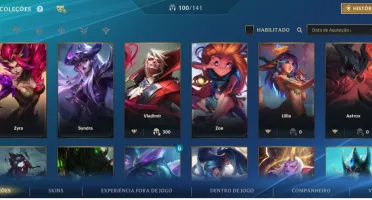 Conta wild rift
