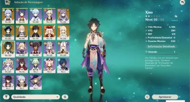 XIAO/VENTI/KLEE/GANYU/JEAN C1/KEQING C1/BENNETC2/ 3 ARMAS 5*