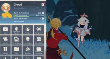 Hutao + Eula AR 28 - Aniversário disponível.