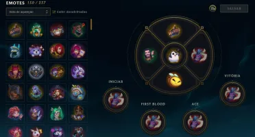 Conta lol plat 3 169 skins