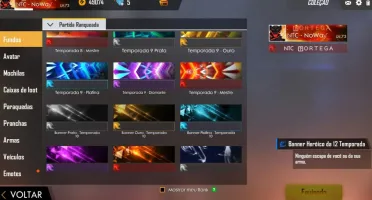 Conta de Free Fire angelical lvl 73 todos os passes