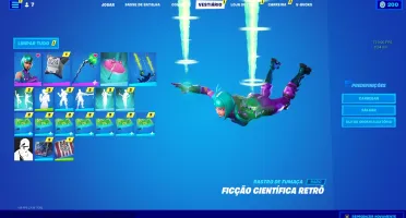 conta fortnite rara desde s4 capitulo 1 com skins exclusivas