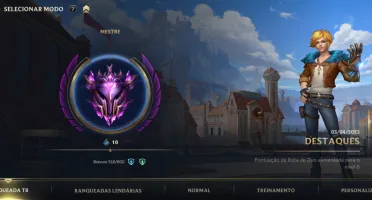 Conta Wild rift mestre
