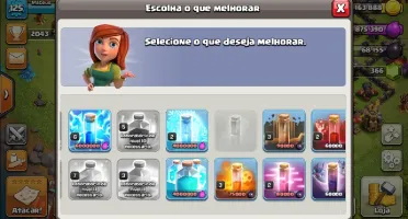 Cv 10, 366 gemas, herois 33 e 24, razoavelmente upado